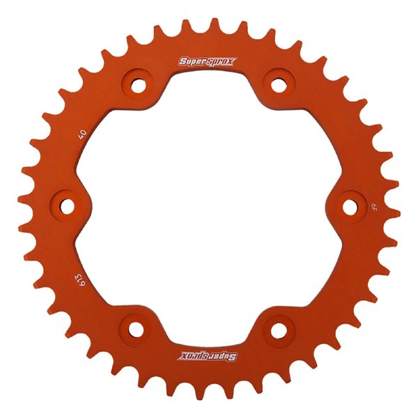 Supersprox Orange Aluminum Sprocket For KTM Super Duke R 1290 2014-2018 RAL-613-40-ORG